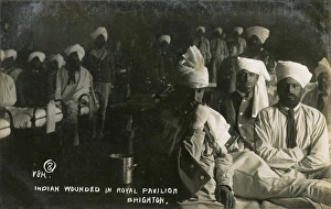 Wounded Indian Troops - Royal Pavilion, Brighton Wounded Indian Troops - Royal Pavilion, Brighton
