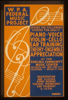 WPA. Federal Music Project offers the following courses for WPA. Federal Music Project offers the following courses for