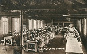WRAF Mess Hut at Cranwell, WW1 WRAF Mess Hut at Cranwell, WW1