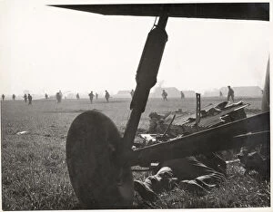 WW II - Britiash airborne troops east of River Rhine, Germa