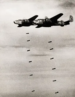 WW II - Mitchell bombers of the RAF Arnhem, Netherlands WW II - Mitchell bombers of the RAF Arnhem, Netherlands