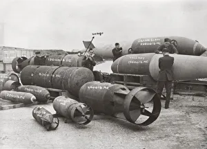WW II - range of bombs, ordnance dropped by RAF WW II - range of bombs, ordnance dropped by RAF