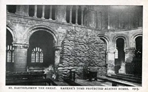 WW1 - Attack on London - St. Batholomew the Great WW1 - Attack on London - St. Batholomew the Great
