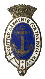 WW1 badge - knitting garments for the Royal Navy WW1 badge - knitting garments for the Royal Navy