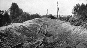 WW1 - Belgians destroy railways to hamper German advance WW1 - Belgians destroy railways to hamper German advance