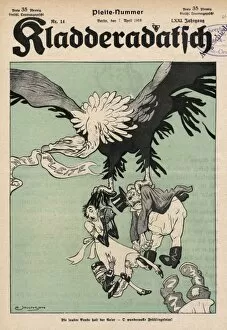 Images Dated 2nd May 2017: Ww1 Cartoon / Eagle 1918
