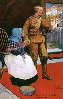 WW1 - Duty and Honour bid us part - Joining up in 1914 WW1 - Duty and Honour bid us part - Joining up in 1914