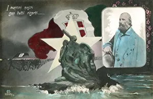 WW1 - Italy - Giuseppe Garibaldi - Glorious Martyrs WW1 - Italy - Giuseppe Garibaldi - Glorious Martyrs