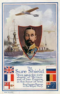 WW1 - King George V - his message to the Royal Navy WW1 - King George V - his message to the Royal Navy