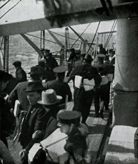 WW1 - Lifebelted passengers - Torpedoing of RMS Falaba WW1 - Lifebelted passengers - Torpedoing of RMS Falaba
