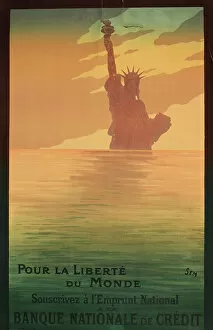 Support Gallery: WW1 poster, Pour la Liberte du Monde (For the Freedom of the World)