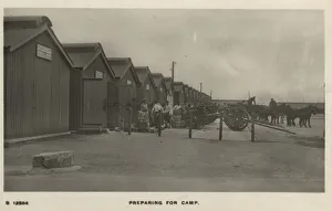 WW1 Soldiers Preparing for Camp, Bulford Camp, Bulford, Amesbury, Salisbury Plain WW1 Soldiers Preparing for Camp, Bulford Camp, Bulford, Amesbury, Salisbury Plain