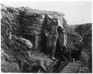 Trenches Gallery: Ww1 / Trench / Young Soldier
