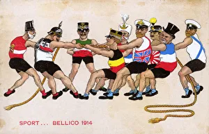 WW1 - Tug of War between the Allies and the Central Powers WW1 - Tug of War between the Allies and the Central Powers