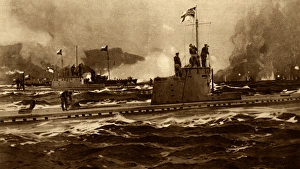 WW1 - U-Boats attack, Varna in Bulgaria, 27th October 1915 WW1 - U-Boats attack, Varna in Bulgaria, 27th October 1915