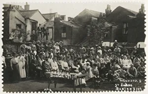 WW1 - Wounded Soldiers convalescing at St Luke's Barton Hill, Bristol - 6 September WW1 - Wounded Soldiers convalescing at St Luke's Barton Hill, Bristol - 6 September