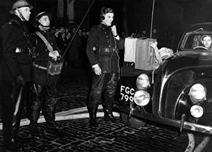 WW2 - Blitz on London - Fire Force Commander taking charge WW2 - Blitz on London - Fire Force Commander taking charge