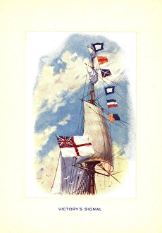 WW2 Christmas card, Victorys Signal WW2 Christmas card, Victorys Signal