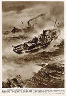 WW2 - Corvette on guard - The Battle of the Atlantic WW2 - Corvette on guard - The Battle of the Atlantic