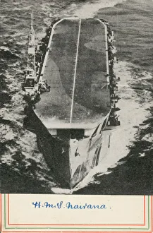 WW2 - Nairana-class Escort Carrier - HMS Nairana. She was built at John Brown & Company WW2 - Nairana-class Escort Carrier - HMS Nairana. She was built at John Brown & Company