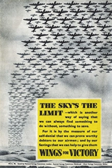 WW2 - National Savings Committee Flier - Wings for Victory WW2 - National Savings Committee Flier - Wings for Victory