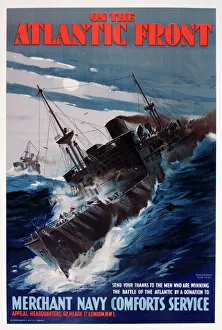 Charity Gallery: WW2 poster, Merchant Navy Comforts Service