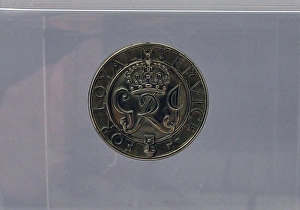 WWI George V badge stamped For Loyal Service WWI George V badge stamped For Loyal Service