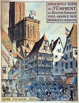 WWI Poster, French War Loan, 3rd issue WWI Poster, French War Loan, 3rd issue