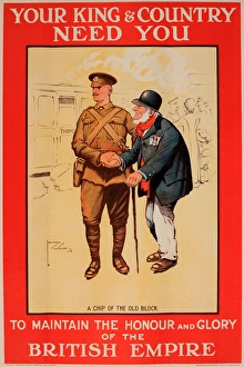 Chip Gallery: WWI Poster, Your King & Country Need You