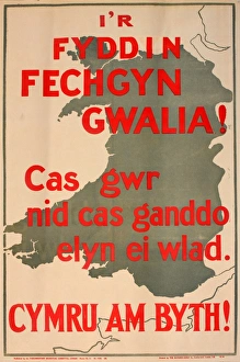 WWI Recruitment Poster (Welsh version) WWI Recruitment Poster (Welsh version)