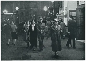 WWII Night time in London, September 1939 WWII Night time in London, September 1939