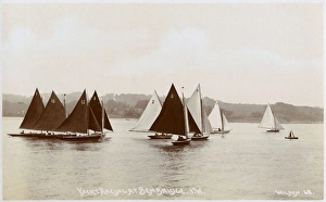 Yacht Racing at Bembridge, Isle of Wight, England Yacht Racing at Bembridge, Isle of Wight, England