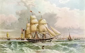 Sailing Ships Gallery: YORKSHIRE PACKET SHIP