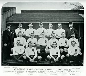 Jackson Gallery: Yorkshire Rugby County Football Team, 1894-95