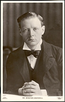 <b class=qtipBold><figcaption>Young Mr Churchill</figcaption></b><br>MR WINSTON CHURCHILL as a young man circa 1905<br><em>© Mary Evans Picture Library</em> Young Mr Churchill