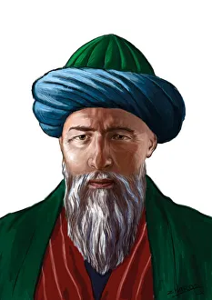 Yusuf Balasaguni. The ancient asian turkic poet Yusuf Balasaguni. The ancient asian turkic poet