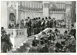 Rabbi Gallery: Zadoc Kahn installed as Chief Rabbi of France 1890