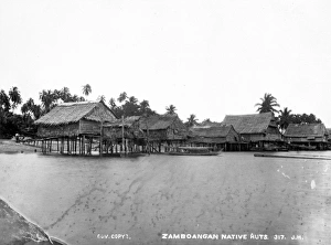 Zamboangan native huts. Zamboanga, Philippines Zamboangan native huts. Zamboanga, Philippines