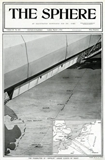 Zeppelin airship flights by night, by G. H. Davis Zeppelin airship flights by night, by G. H. Davis