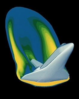 Langley Research Center Gallery: CFD Orbiter Model