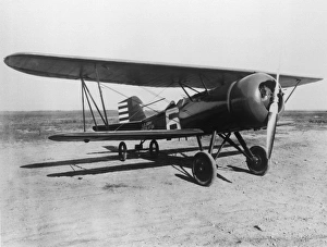 Langley Research Center Gallery: Curtiss Hawk with NACA Cowling