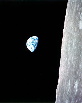 Space Prints: Earthrise - Apollo 8