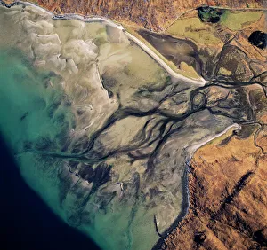 Aerial image of Scotland, UK: Barrisdale Bay Aerial image of Scotland, UK: Barrisdale Bay
