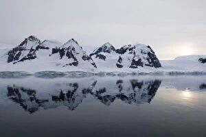 Antarctic Peninsula, Errera Channel. Mountain