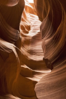 Antelope Canyon - exceptional narrow slot canyon in sandstone Antelope Canyon - exceptional narrow slot canyon in sandstone