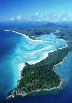 Australia - Tongue Pt. Hill inlet, Whithaven Beach Australia - Tongue Pt. Hill inlet, Whithaven Beach