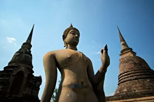 Sculptures Gallery: Buddha Sukhothai Historical park Thailand