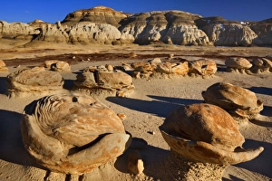 Cracked Eggs - strangely eroded rock formations which look like cracked eggs Cracked Eggs - strangely eroded rock formations which look like cracked eggs