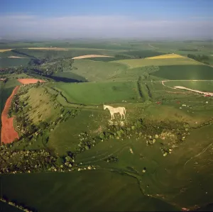 Westbury White Horse Print, Wiltshire Landscape