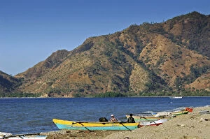 East-Timor (Timor-LEste), Dili, blue